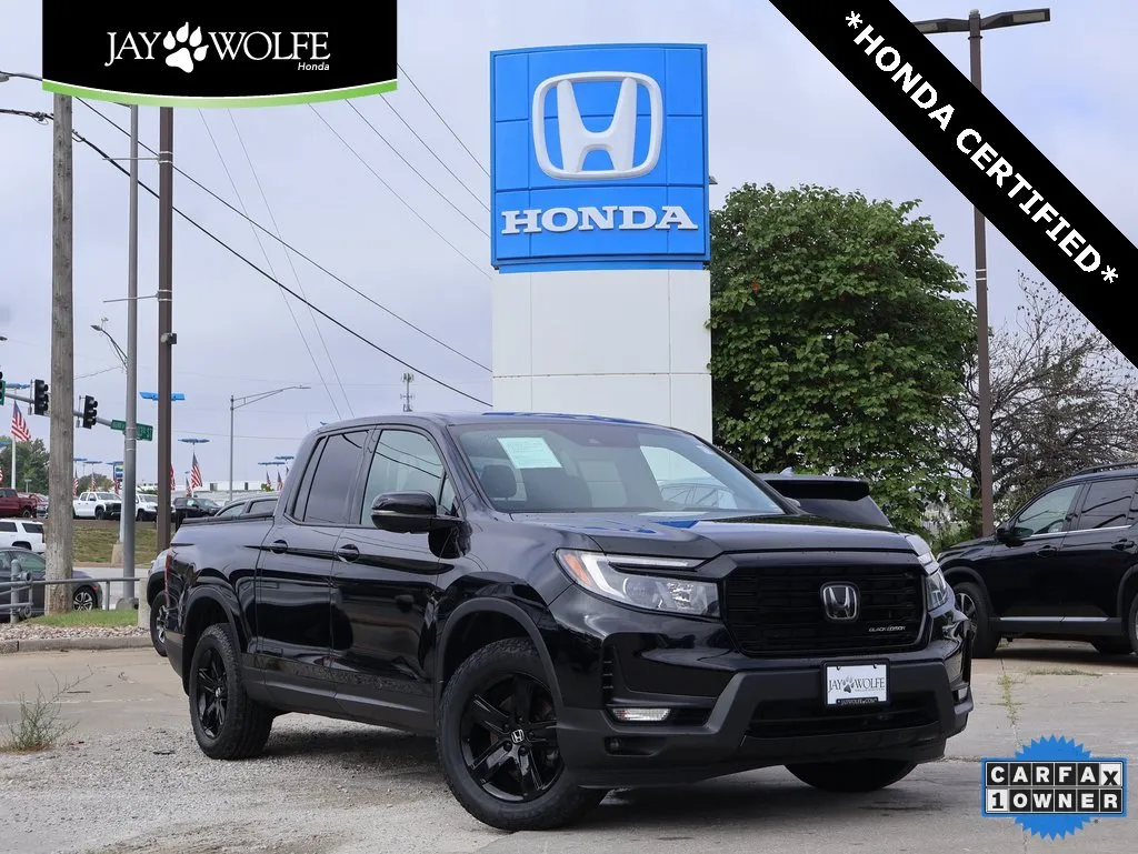 Used 2022 Honda Ridgeline Black Edition for sale in Kansas City