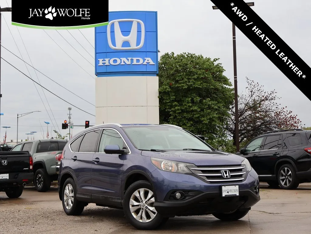 Blue 2014 Honda CR-V EX-L for sale in Kansas City, MO