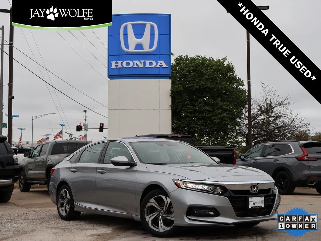 Silver 2018 Honda Accord Sedan EX-L 1.5T for sale in Kansas City, MO