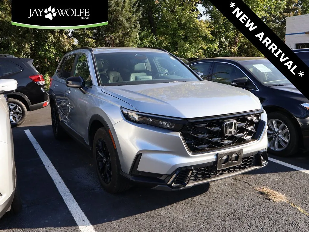 Silver 2024 Honda CR-V Hybrid Sport-L for sale in Kansas City, MO