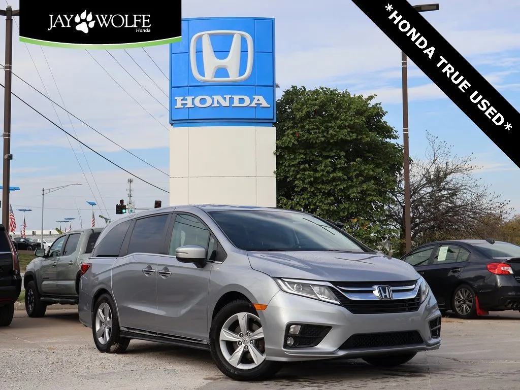 Used 2019 Honda Odyssey EX-L with VIN 5FNRL6H71KB035895 for sale in Kansas City