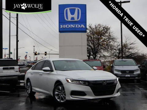 White 2019 Honda Accord Sedan LX 1.5T for sale in Kansas City, MO