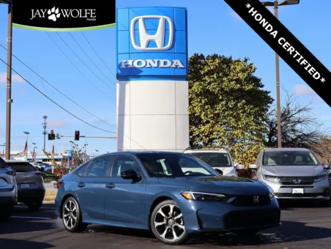 Blue 2025 Honda Civic Sedan Hybrid Sport for sale in Kansas City, MO