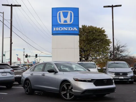 Silver 2025 Honda Accord Hybrid Sport for sale in Kansas City, MO