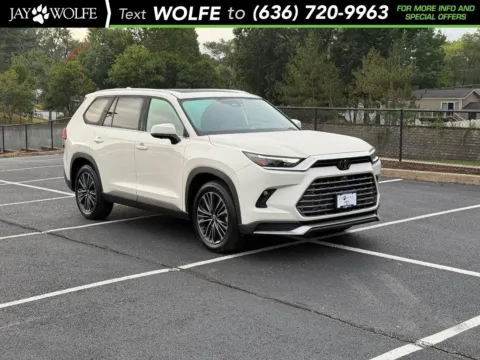 White 2024 Toyota Grand Highlander Hybrid MAX Platinum for sale in Ballwin, MO