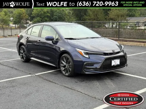 Blue 2024 Toyota Corolla XSE for sale in Ballwin, MO