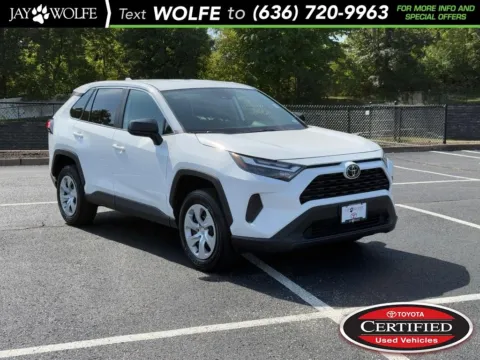 White 2024 Toyota RAV4 LE for sale in Ballwin, MO