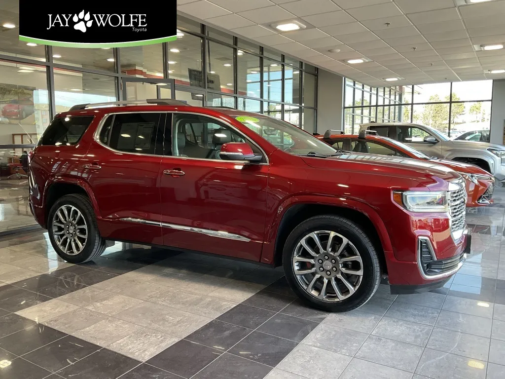 Red 2021 GMC Acadia Denali for sale in Kansas City, MO