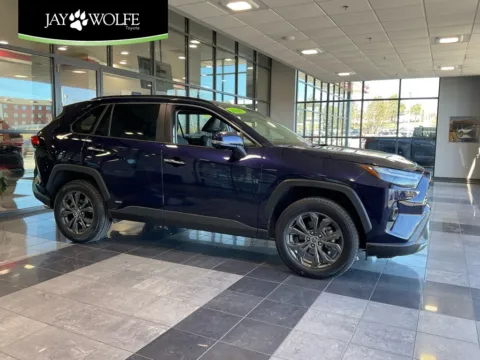 Blue 2023 Toyota RAV4 Hybrid Limited for sale in Kansas City, MO