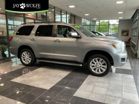 Silver 2011 Toyota Sequoia Platinum for sale in Kansas City, MO