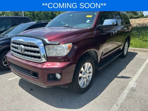 Red 2011 Toyota Sequoia Platinum for sale in Kansas City, MO