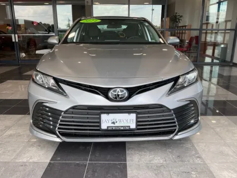 Photos of 2024 Toyota Camry LE for sale in Kansas City, MO at Jay Wolfe Toyota
