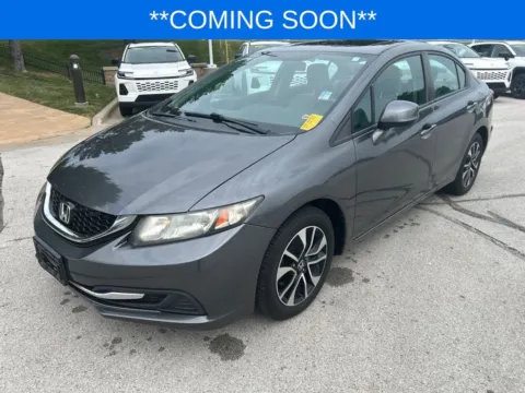 Gray 2013 Honda Civic EX for sale in Kansas City, MO