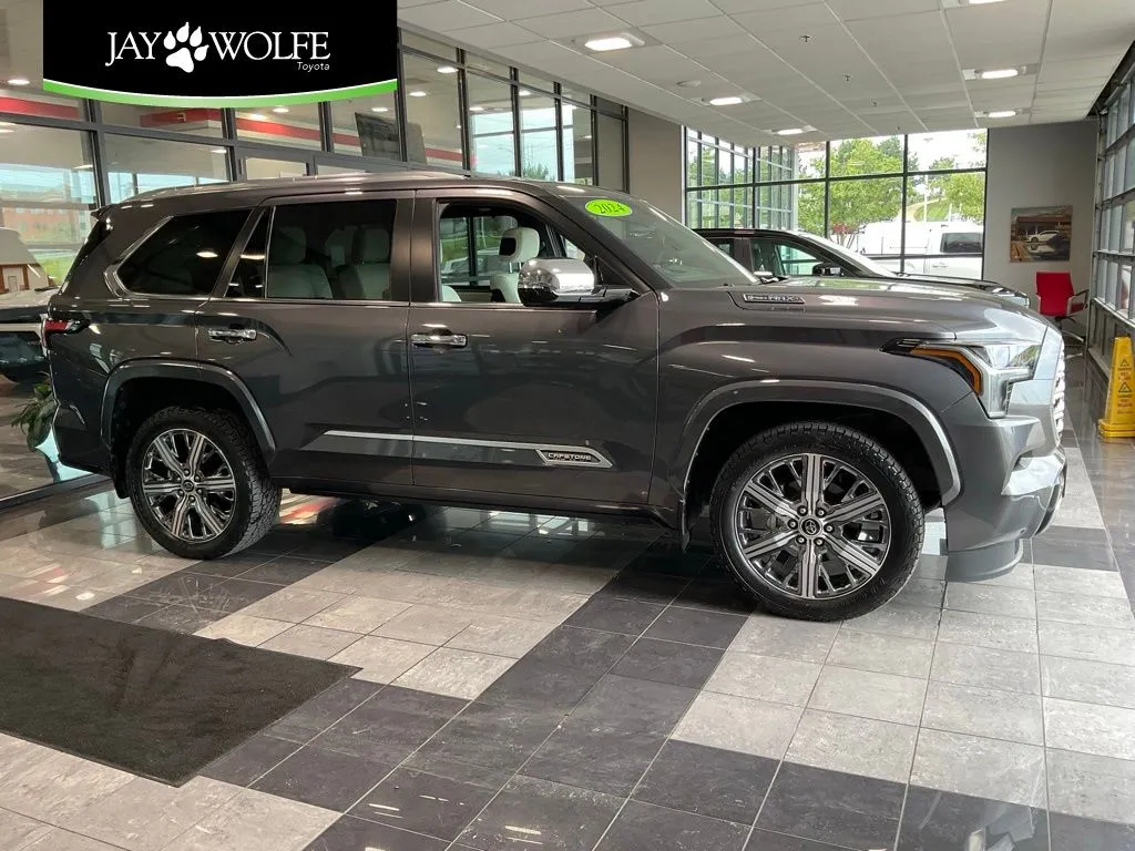 Gray 2024 Toyota Sequoia Capstone for sale in Kansas City, MO