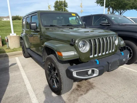 Another view of 2023 Jeep Wrangler Sahara 4xe for sale in Kansas City, MO at Jay Wolfe Toyota