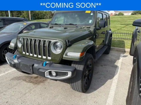 Green 2023 Jeep Wrangler Sahara 4xe for sale in Kansas City, MO