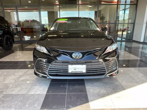 Photos of 2022 Toyota Camry LE for sale in Kansas City, MO at Jay Wolfe Toyota
