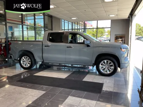 Gray 2024 Chevrolet Silverado 1500 Custom for sale in Kansas City, MO