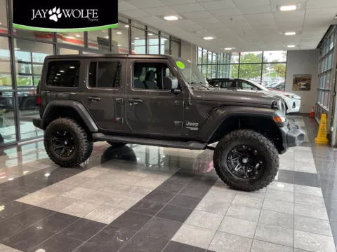 Gray 2019 Jeep Wrangler Unlimited Sport S for sale in Kansas City, MO