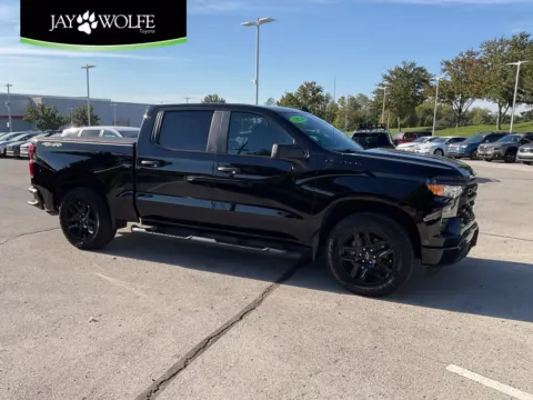 Black 2024 Chevrolet Silverado 1500 Custom for sale in Kansas City, MO