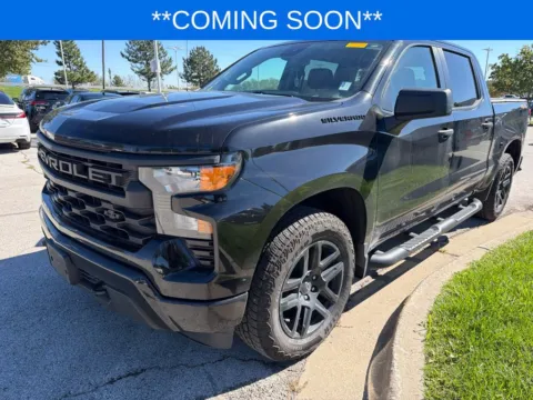 Black 2024 Chevrolet Silverado 1500 Custom for sale in Kansas City, MO