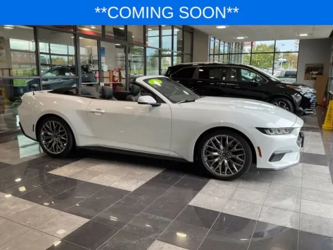 White 2024 Ford Mustang EcoBoost Premium for sale in Kansas City, MO