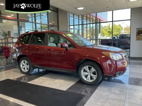 Red 2015 Subaru Forester 2.5i Premium for sale in Kansas City, MO