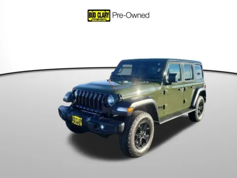 Green 2021 Jeep Wrangler Unlimited Willys for sale in Moses Lake, WA