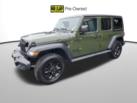 Green 2021 Jeep Wrangler Unlimited Willys for sale in Moses Lake, WA