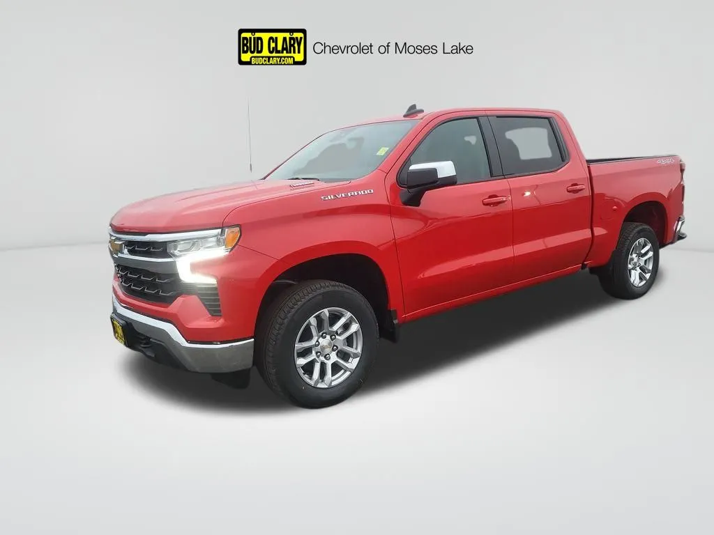Red 2026 Chevrolet Silverado 1500 LT for sale in Moses Lake, WA