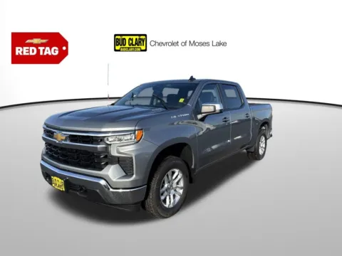 Gray 2026 Chevrolet Silverado 1500 LT for sale in Moses Lake, WA