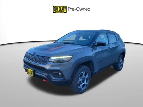 Gray 2022 Jeep Compass Trailhawk for sale in Moses Lake, WA