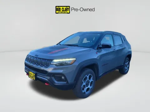 Gray 2022 Jeep Compass Trailhawk for sale in Moses Lake, WA