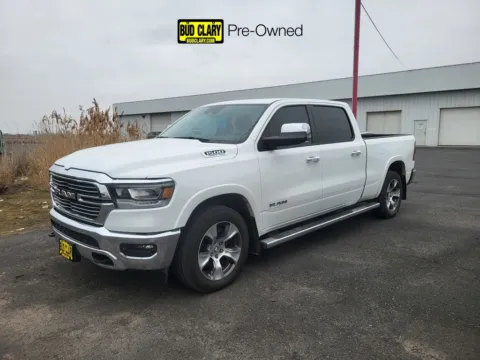 White 2021 Ram 1500 Laramie for sale in Moses Lake, WA