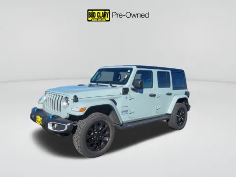 Gray 2023 Jeep Wrangler Sahara 4xe for sale in Moses Lake, WA