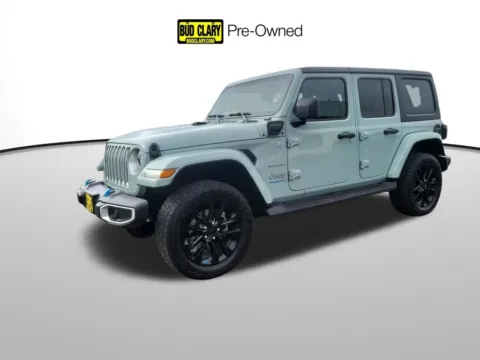Gray 2023 Jeep Wrangler Sahara 4xe for sale in Moses Lake, WA