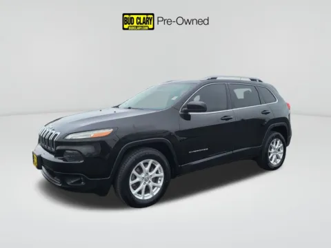 Black 2017 Jeep Cherokee Latitude for sale in Moses Lake, WA