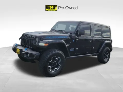Black 2023 Jeep Wrangler Rubicon 4xe for sale in Moses Lake, WA