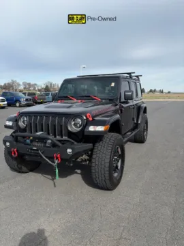 Black 2018 Jeep Wrangler Unlimited Rubicon for sale in Moses Lake, WA