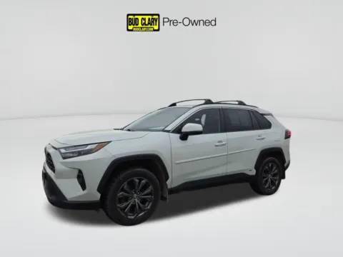 White 2022 Toyota RAV4 Hybrid XLE Premium for sale in Moses Lake, WA