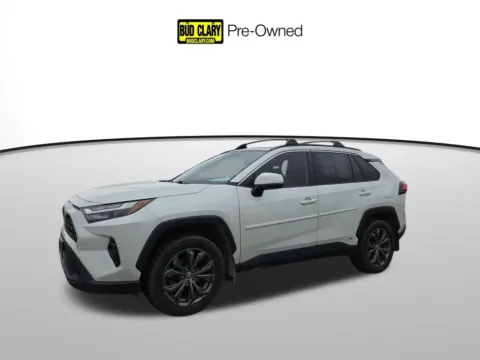 White 2022 Toyota RAV4 Hybrid XLE Premium for sale in Moses Lake, WA