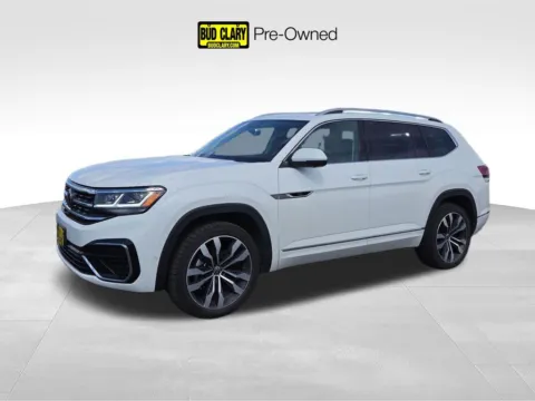 Black 2022 Volkswagen Atlas 3.6L V6 SEL Premium R-Line for sale in Moses Lake, WA