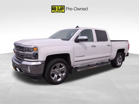 White 2017 Chevrolet Silverado 1500 LTZ for sale in Moses Lake, WA