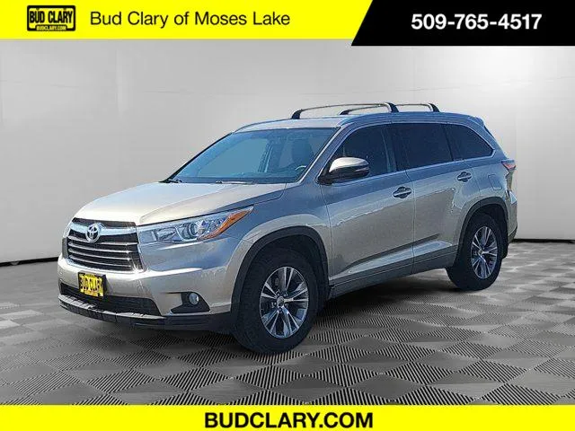 2015 Toyota Highlander XLE for sale in Moses Lake, WA