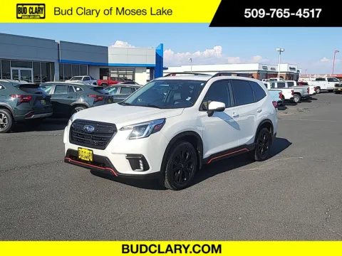 White 2023 Subaru Forester Sport for sale in Moses Lake, WA