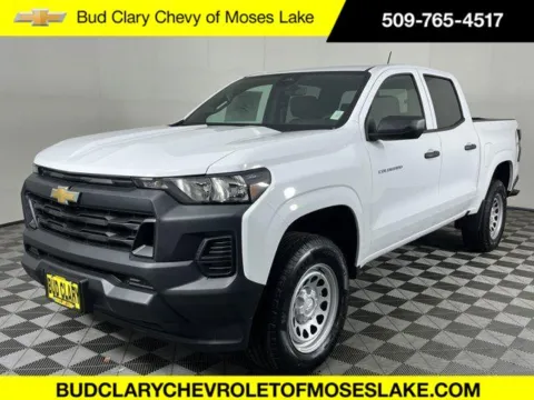 White 2025 Chevrolet Colorado 4WD Work Truck for sale in Moses Lake, WA