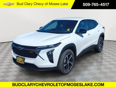 White 2025 Chevrolet Trax 1RS for sale in Moses Lake, WA