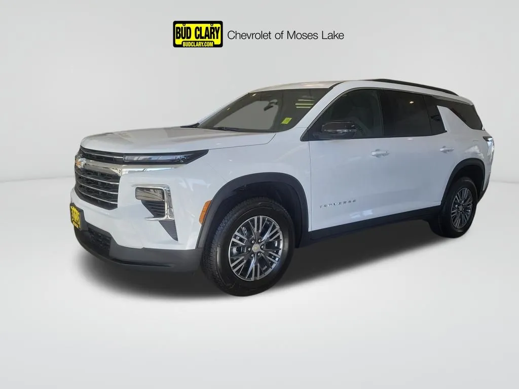 White 2026 Chevrolet Traverse LT for sale in Moses Lake, WA