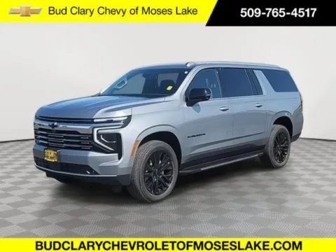Gray 2025 Chevrolet Suburban Premier for sale in Moses Lake, WA