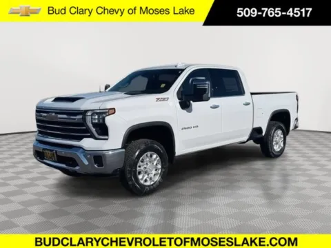 White 2025 Chevrolet Silverado 2500HD LTZ for sale in Moses Lake, WA